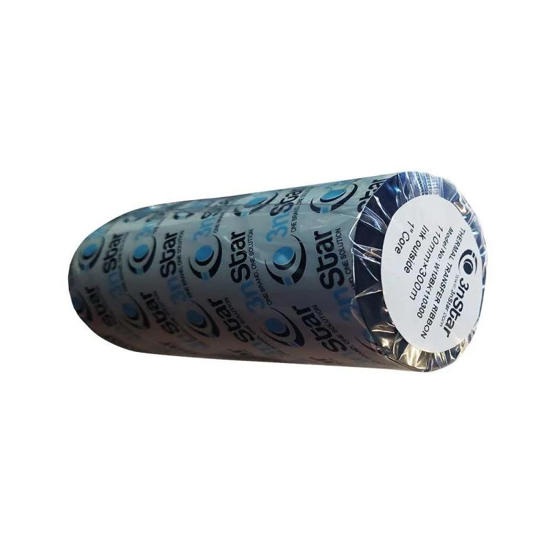 RIBBON 3NSTAR ETIQUETA 4" W10BK110300 110MM X 300M  ( Fita Termica Transfer )