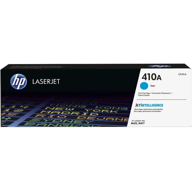 TONER HP 410A  CF411A  Cyan  ( Impressora LaserJet PRO M452 / M477 )