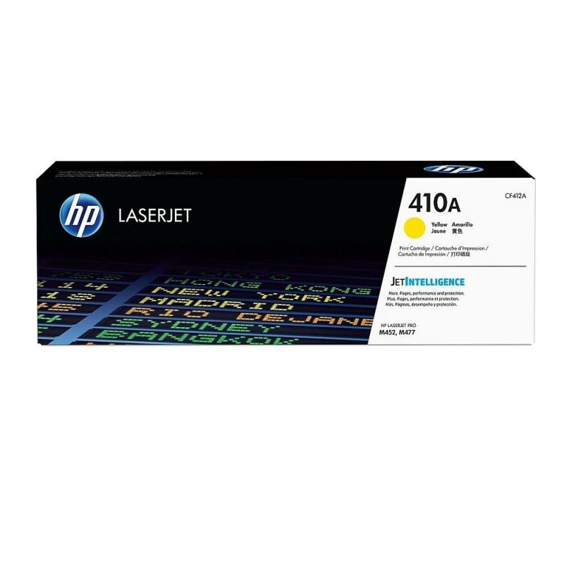 TONER HP 410A  CF412A  Amarillo  ( Impressora LaserJet PRO M452 / M477 )