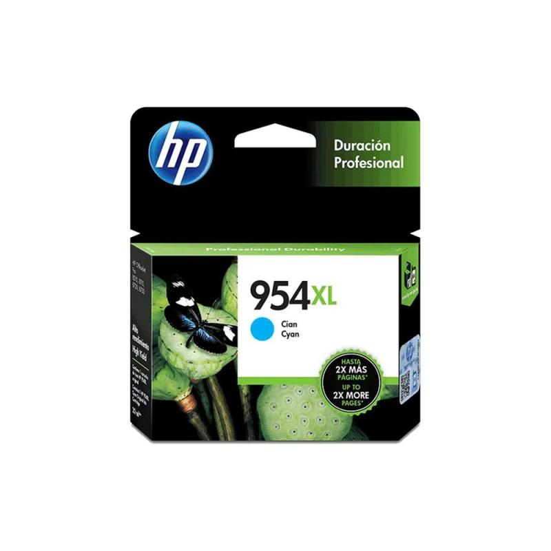 TINTA HP 954XL (LOS62AL) CYAN 20ML  ( Impressora HP 7740 / 8710 )