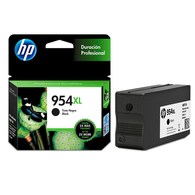 TINTA HP 954XL (LOS71AL) NEGRO  42ML  ( Impressora HP 7740 / 8710 )