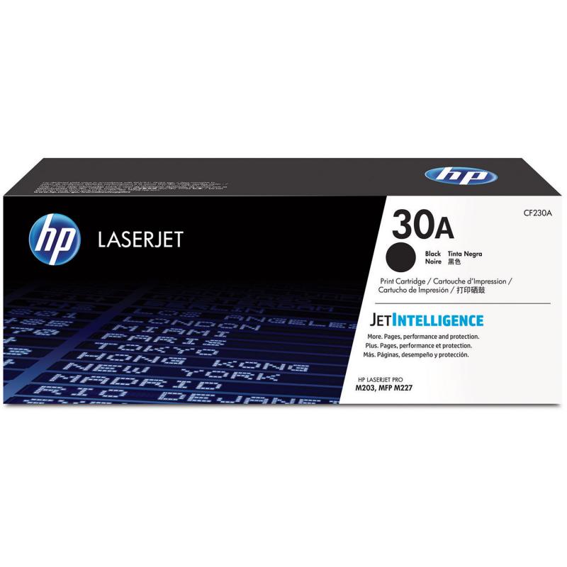 TONER HP 30A  CF230A NEGRO    M203 / M206 / M227 / M230