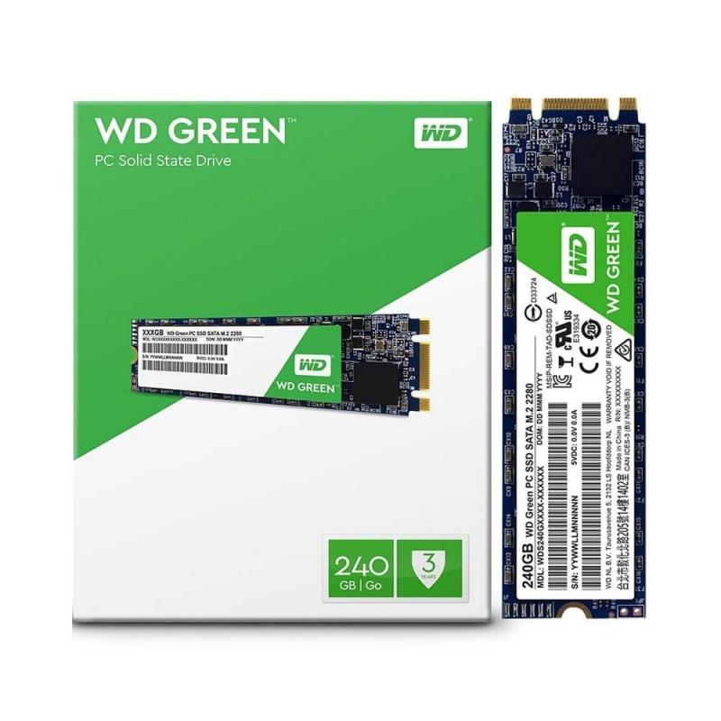 HD SSD M.2 240GB WESTERN GREEN