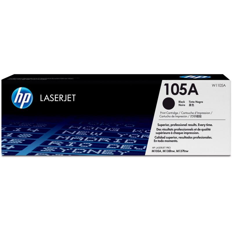 TONER HP 105A W1105A BLACK  LaserJet 107 / MFP 135 / MFP 137