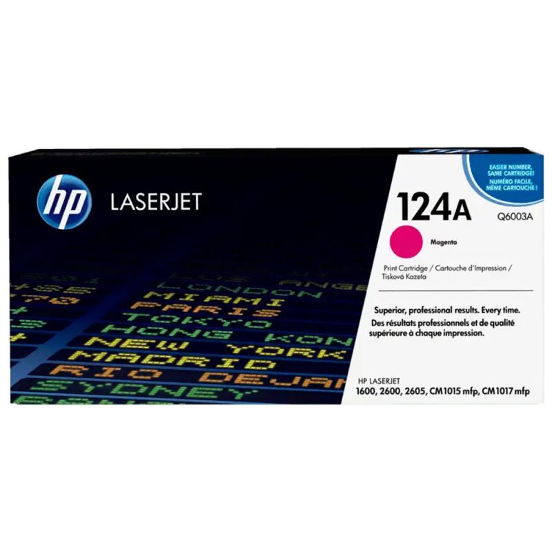 TONER HP 124A Q6003A Magenta LaserJet 1600 / 2600 / 2605 / MFP CM1015 / MFP CM1017