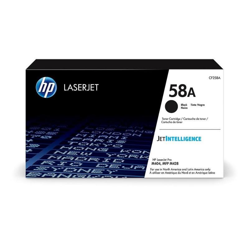 TONER HP 58A CF258A NEGRO      M404 / MFP M428