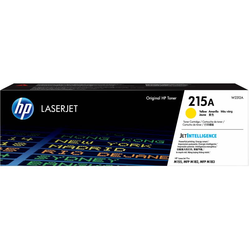 TONER HP 215A  W2312A  Amarillo        ( Impressora LaserJet PRO M155 / MFP M182  / MFP M183 )