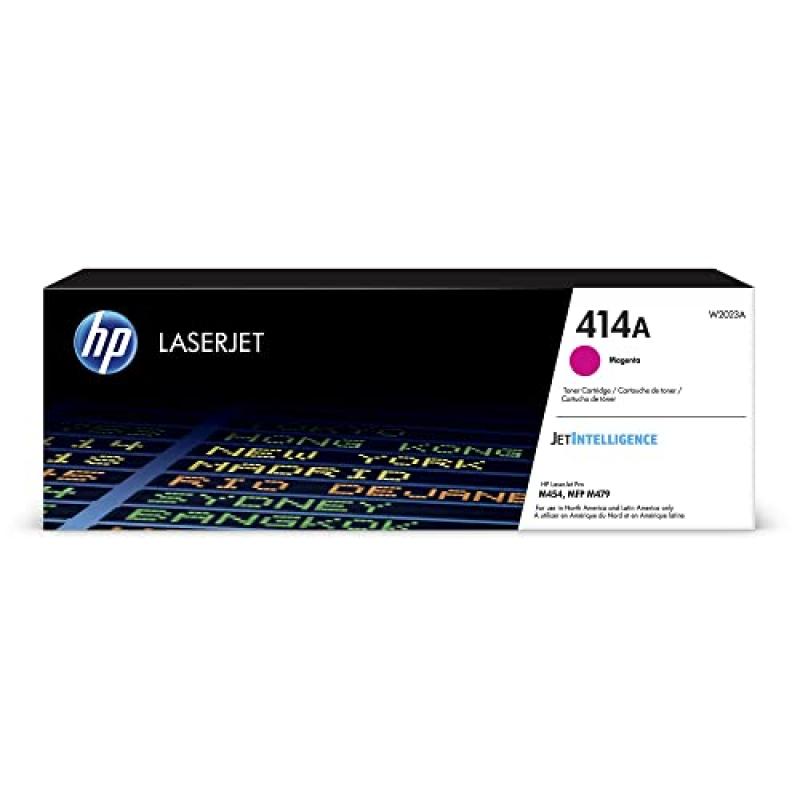 TONER HP 414A  W2023A  Magenta  ( Impressora LaserJet PRO / Enterprise M454 / M455 / MFP M479 / MFP M480 )