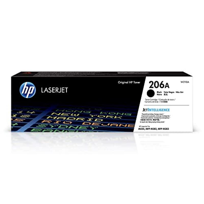 TONER HP 206A  W2110A  Black       ( Impressora LaserJet PRO M255 / MFP M282 / MFP M283 )