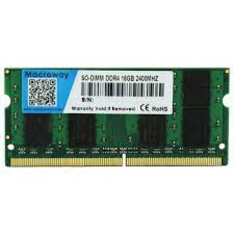 Memória DDR4 16GB 3200MHz Notebook Macroway