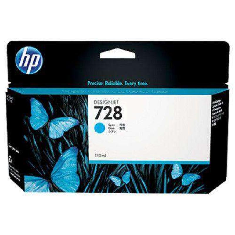 TINTA HP 728 F9J67A 130ML CYAN        ( for Impressora HP Designjet  T730 / T830 )