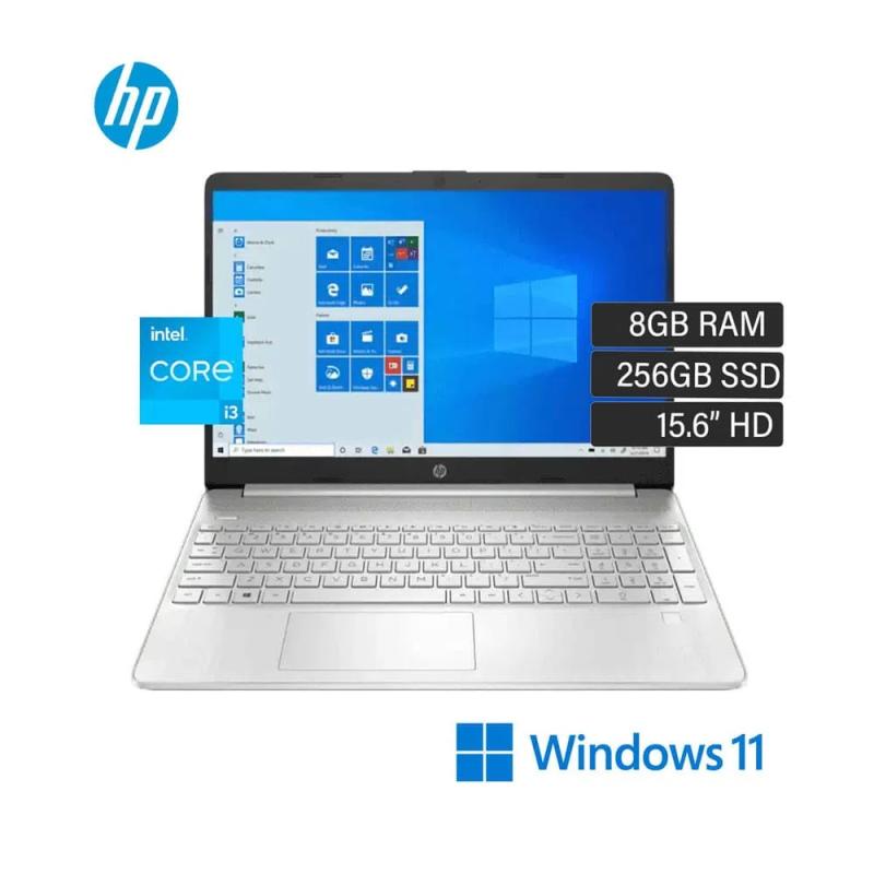 Notebook HP 15-DY2059LA Intel Core i3-1115G4 Tela HD 15.6" / 8GB de Ram / 256GB SSD - Prata