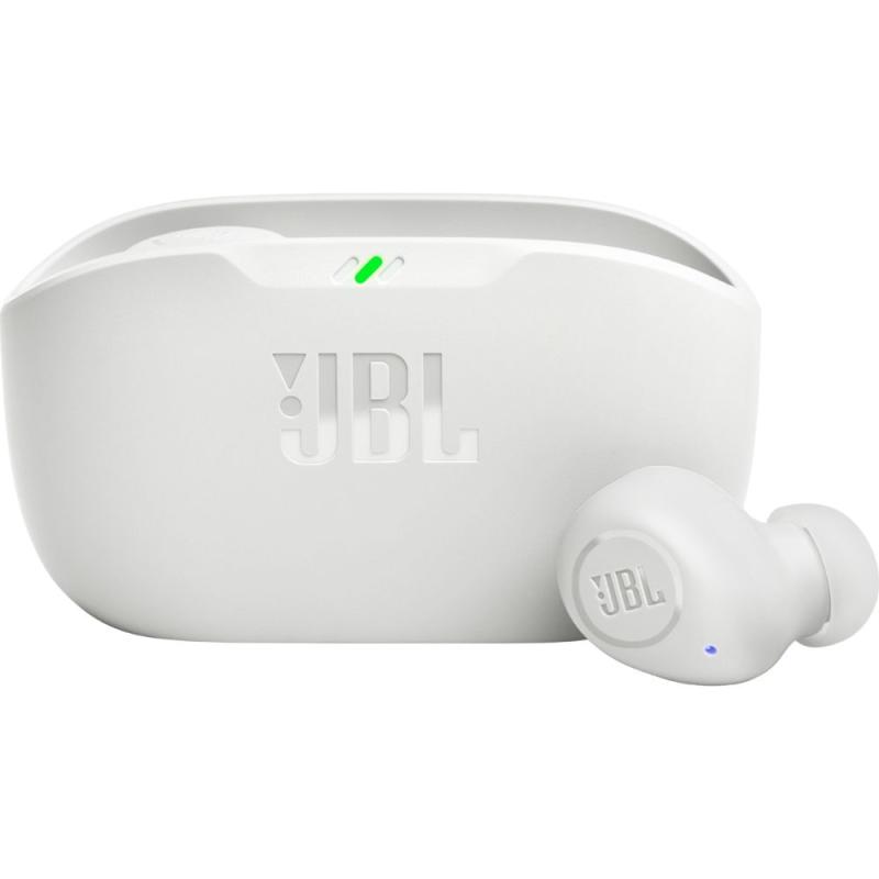 Fone de Ouvido JBL Wave Buds TWS BT 5.2 / Bateria 8 Horas / Branco