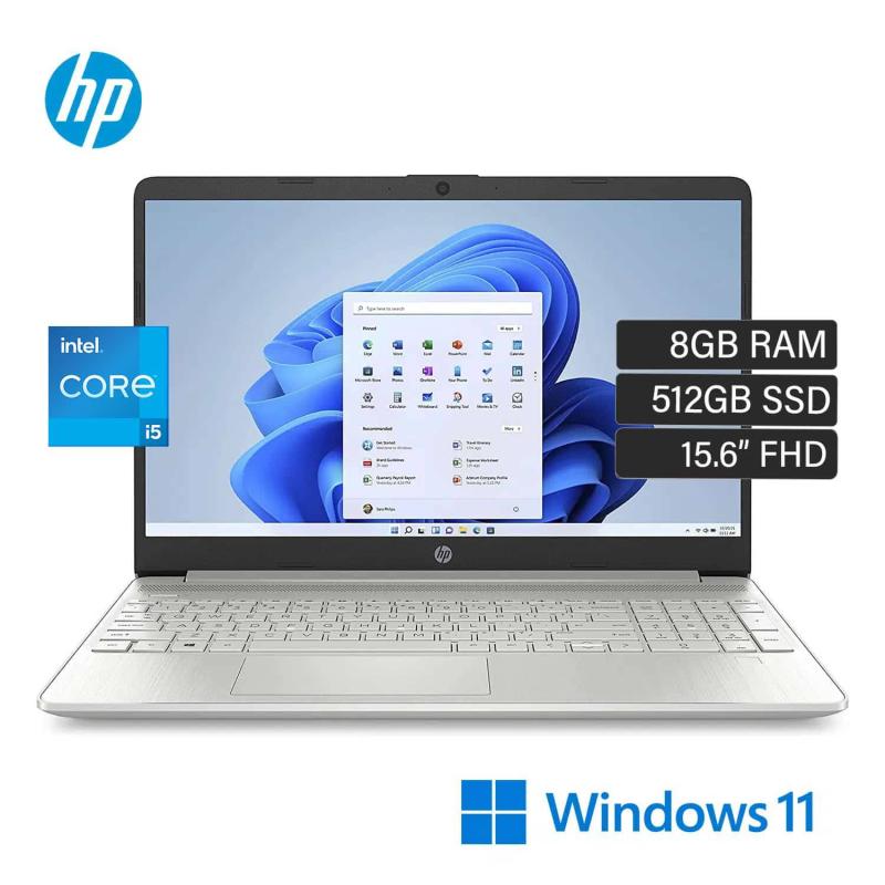 Notebook HP 15-DY5000LA Intel Core I5-1235U / 8GB-RAM / 512GB-SSD / 15.6"