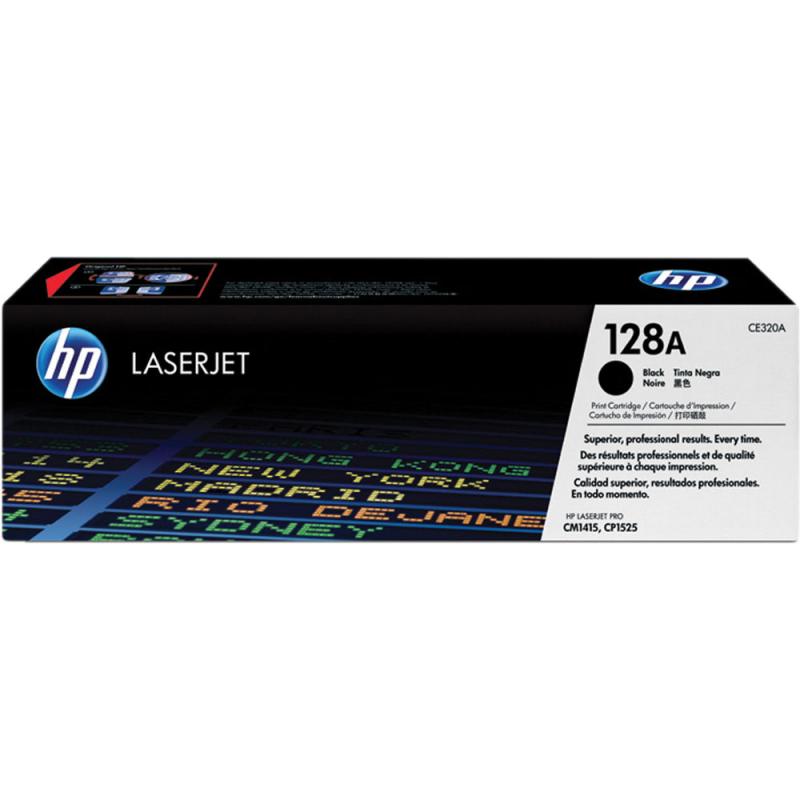 TONER HP 128A  CE320A  Negro LaserJet PRO CM1415 / CP1525