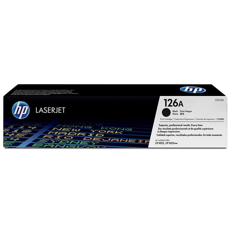 TONER HP 126A  CE310A  Negro LaserJet PRO CP1025 / CP1025NW