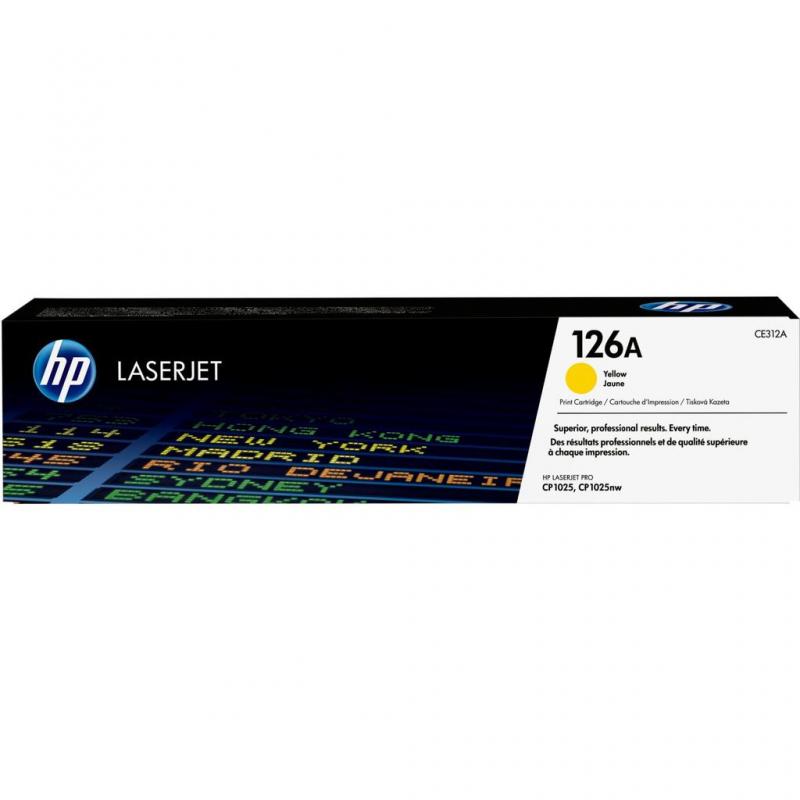 TONER HP 126A (CE312A) AMARILLO  LaserJet PRO CP1025 / CP1025NW