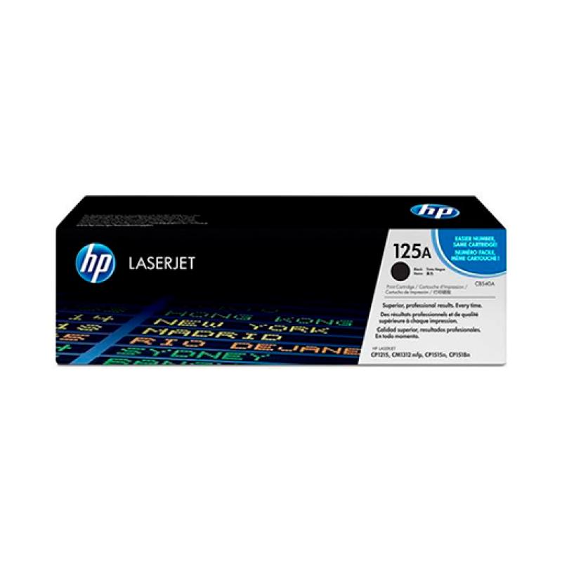 TONER HP 125A CB540A NEGRO CP1215/1515/1518/CM13